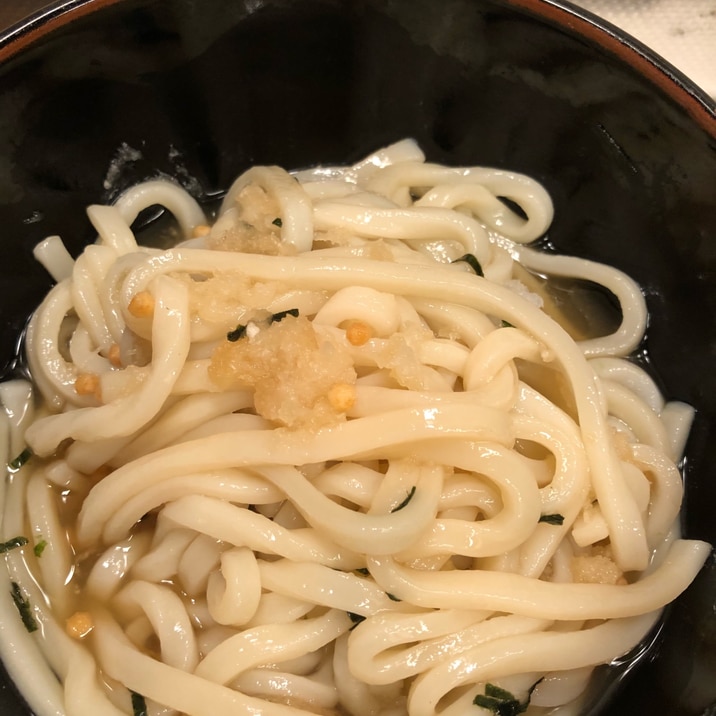 梅茶漬けの素de冷やし おろし うどん^_^